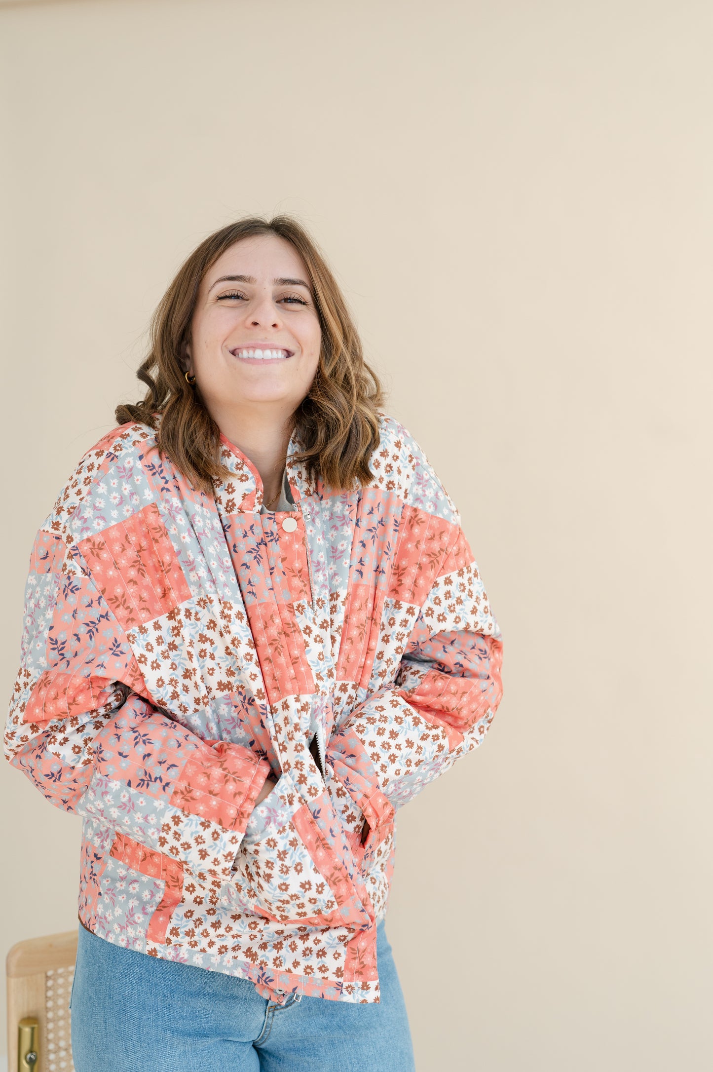 Floral Quilted Jacket