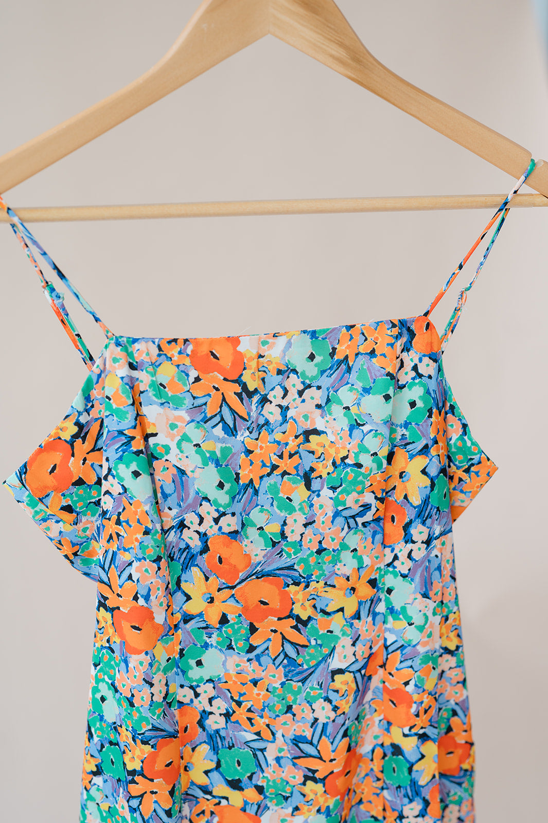 Island Girl Ruffled Maxi Dress