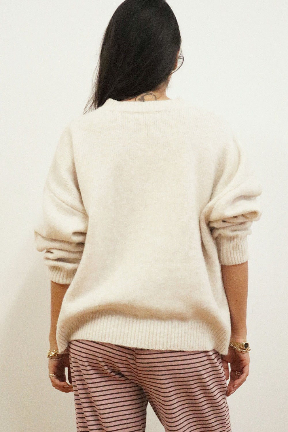 The Positano Shell Sweater – Seashell Graphic Knit Pullover