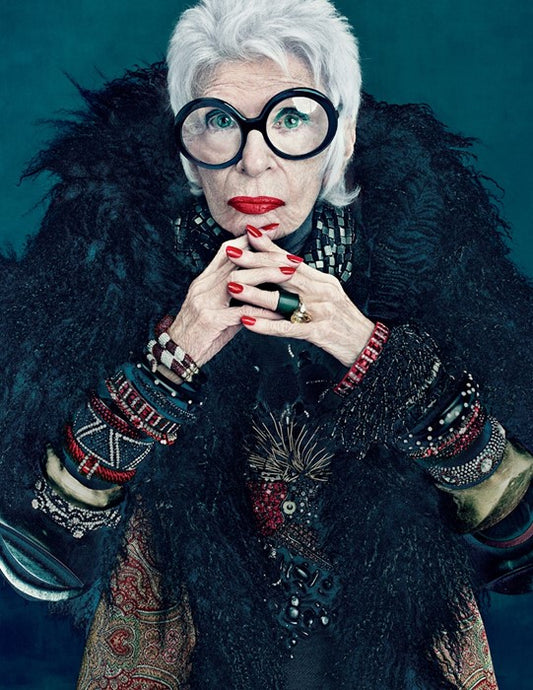 How to Style the Classic LBD: Like Fashion Icon Iris Apfel