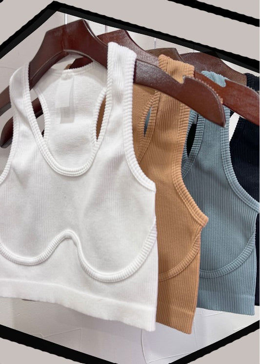 Jazzing Up A Basic Ribbed Crop