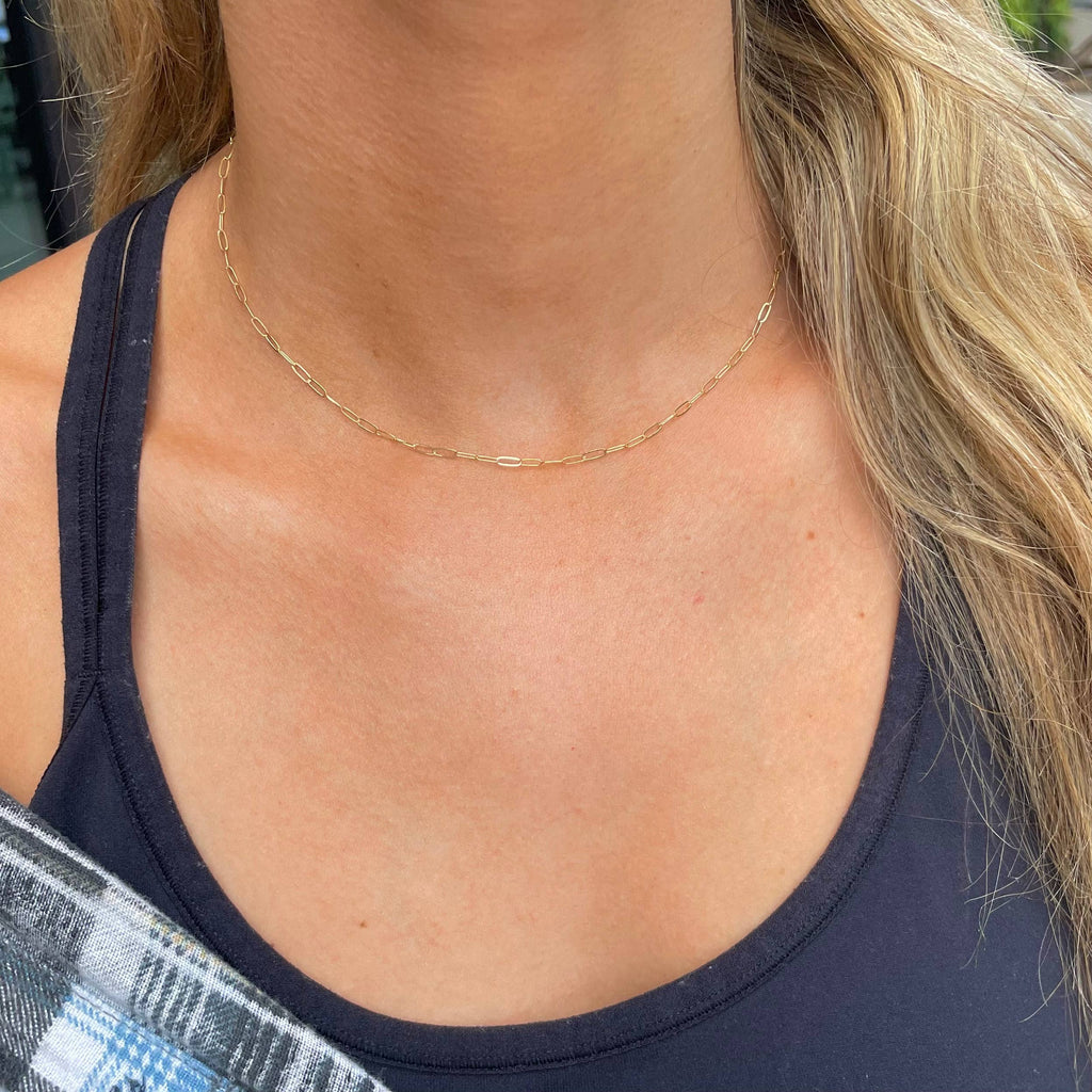 Ally Bea x  Emma Gold Filled Dainty Necklace