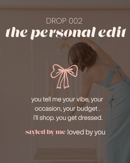 drop 002 - the personal edit
