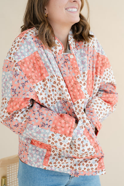 Floral Quilted Jacket