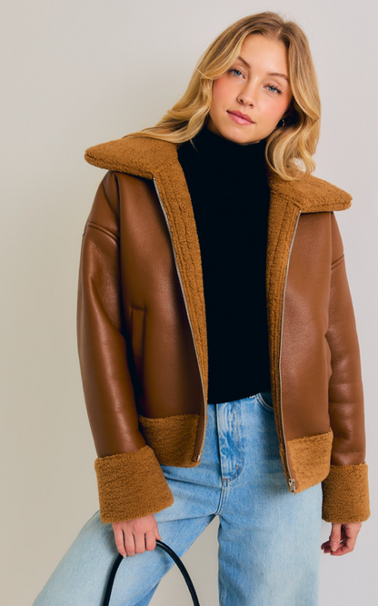 Aviator Shearling Jacket